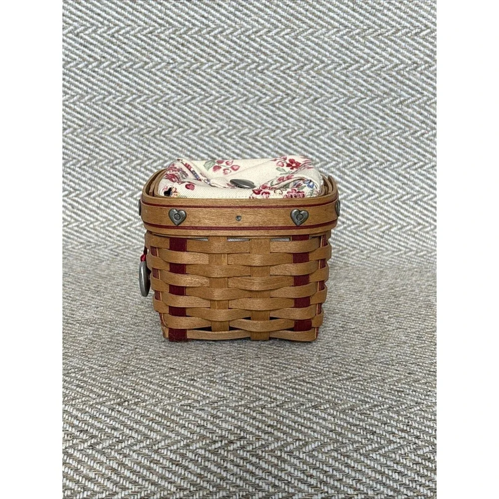 Longaberger 2002‎ Sweetest Gift Basket Combo, Sweetheart Basket Series